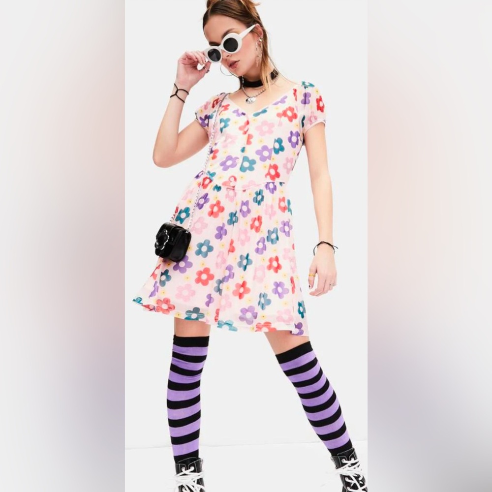 DELIA*S BY DOLLS KILL | YOUTHFUL DAYS FLORAL DRESS